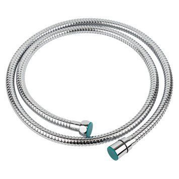 Шланг для душа 1/2" SS хромированный с подшипником 150см AQUATICA XB-8173 (9792021) 9792021 фото