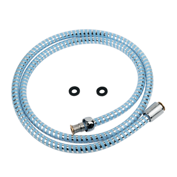 Шланг для душа &frac12;" PVC 2-х слойный синий 150см TAU XB-1483 (9891671) 9891671 фото