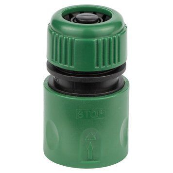 Коннектор 1/2" быстросъёмный аквастоп для шланга 1/2" (ABS) GRAD (5016115) 5016115 фото
