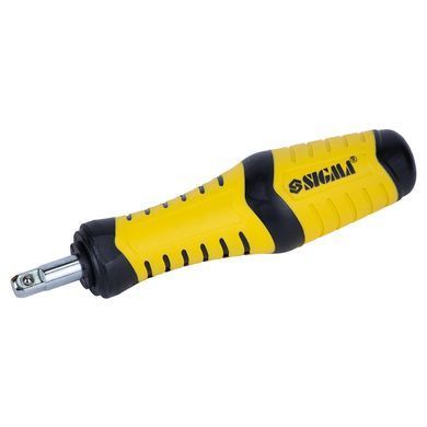 Набір насадок торцевих і біти 1/4" 39шт CrV SIGMA (6003571) 6003571 фото