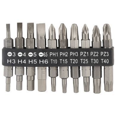 Набор бит 25мм &frac14;" с держателем 20шт S2 (блистер) ULTRA (4016712) 4016712 фото