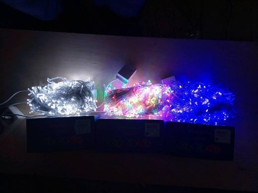 Новогодняя светодиодная гирлянда 500LED 32м мультиколор 1260721833 фото
