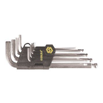 Ключі шестигранні 9шт 1/16-3/8" CrV (середні) SIGMA (4022551) 4022551 фото