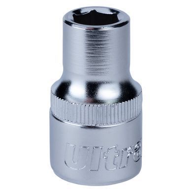 Насадка шестигранна коротка 1/2" 10мм CrV ULTRA (6070102) 6070102 фото