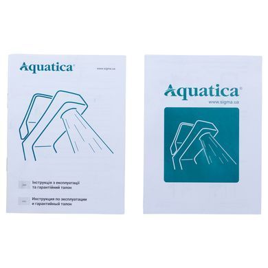 Змішувач PL 1/2" для кухні гусак високий вухо на гайці AQUATICA PL-4B455C (9777130) 9777130 фото