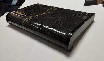Подоконник Lesgard Elesgo тёмный мрамор глянец 100x900мм П-L-Т-М-100-0,9 фото